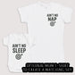 Ain't No Sleep - Baby Gift Set - Baby Bodysuit Gift Set