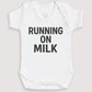 Running On Milk - Baby Gift Set - Baby Bodysuit Gift Set