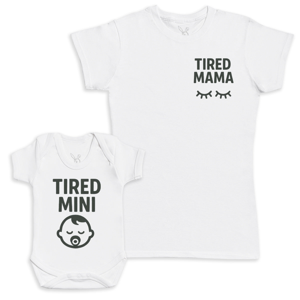 Tired Mini - Baby Gift Set - Baby Bodysuit Gift Set