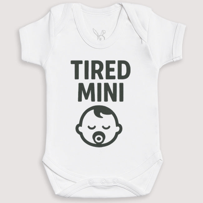 Tired Mini - Baby Gift Set - Baby Bodysuit Gift Set