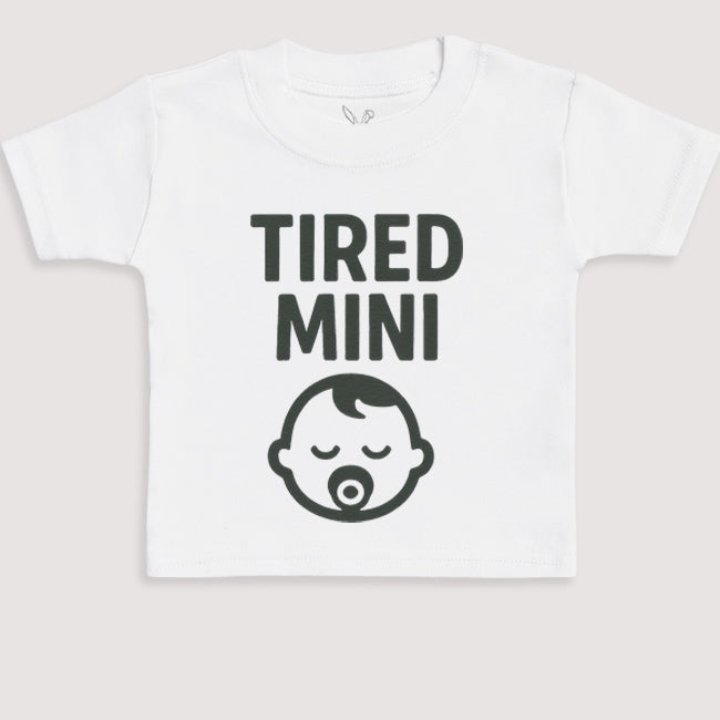 Tired Mini - Baby Gift Set - Baby Bodysuit Gift Set