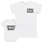 Cranky Baby - Baby Gift Set - Baby Bodysuit Gift Set
