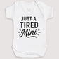 Just A Tired Mini - Baby Gift Set - Baby Bodysuit Gift Set