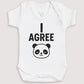 I Agree - Baby Gift Set - Baby Bodysuit Gift Set