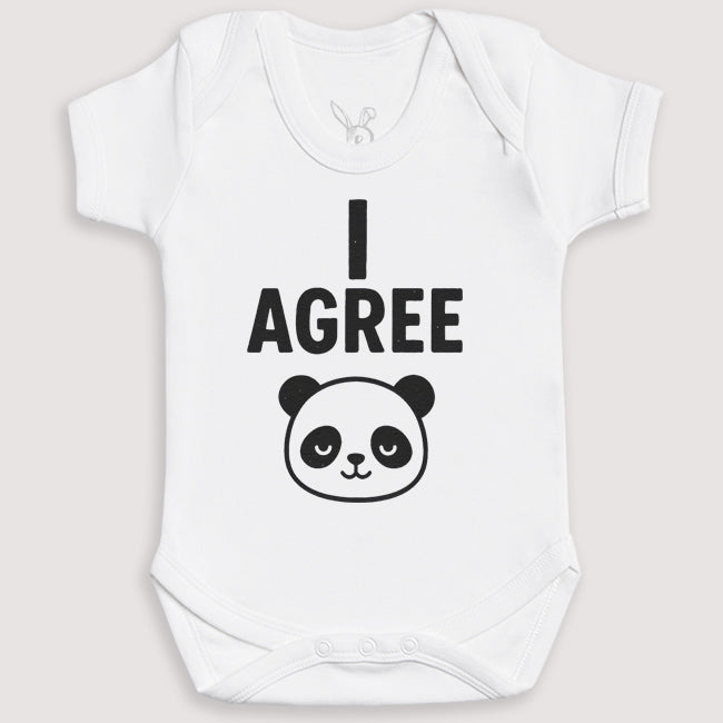 I Agree - Baby Gift Set - Baby Bodysuit Gift Set