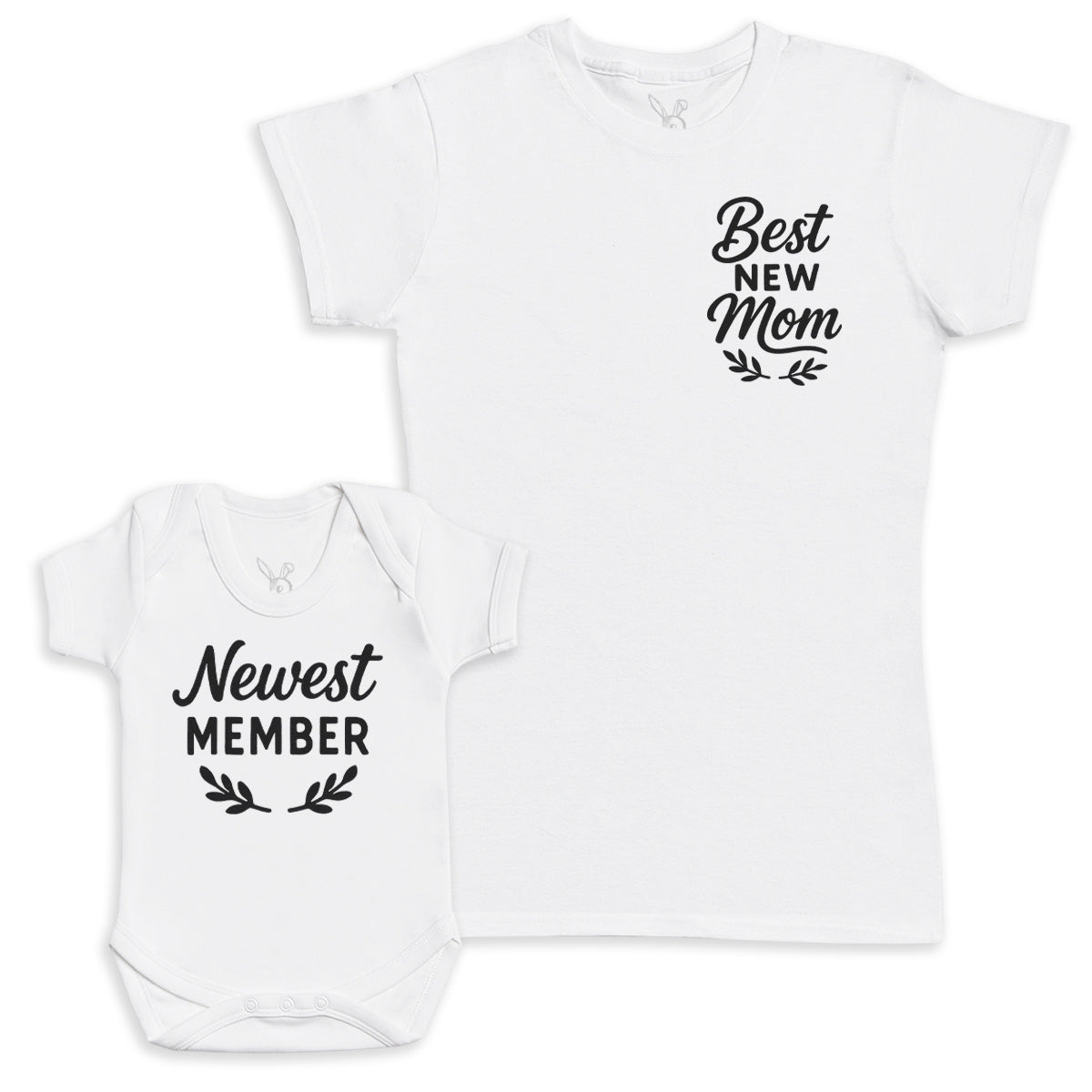 Newest Member - Baby Gift Set - Baby Bodysuit Gift Set