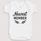 Newest Member - Baby Gift Set - Baby Bodysuit Gift Set
