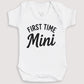 First Time Mini - Baby Gift Set - Baby Bodysuit Gift Set