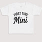 First Time Mini - Baby Gift Set - Baby Bodysuit Gift Set