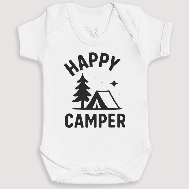 Happy Camper - Baby Gift Set - Baby Bodysuit Gift Set