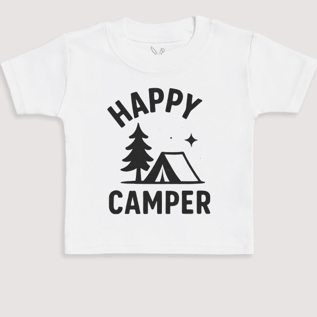 Happy Camper - Baby Gift Set - Baby Bodysuit Gift Set