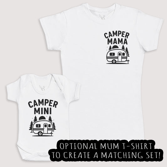 Camper Mini - Baby Gift Set - Baby Bodysuit Gift Set