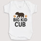 Big Kid Cub - Baby Gift Set - Baby Bodysuit Gift Set