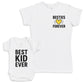 Best Kid Ever - Baby Gift Set - Baby Bodysuit Gift Set