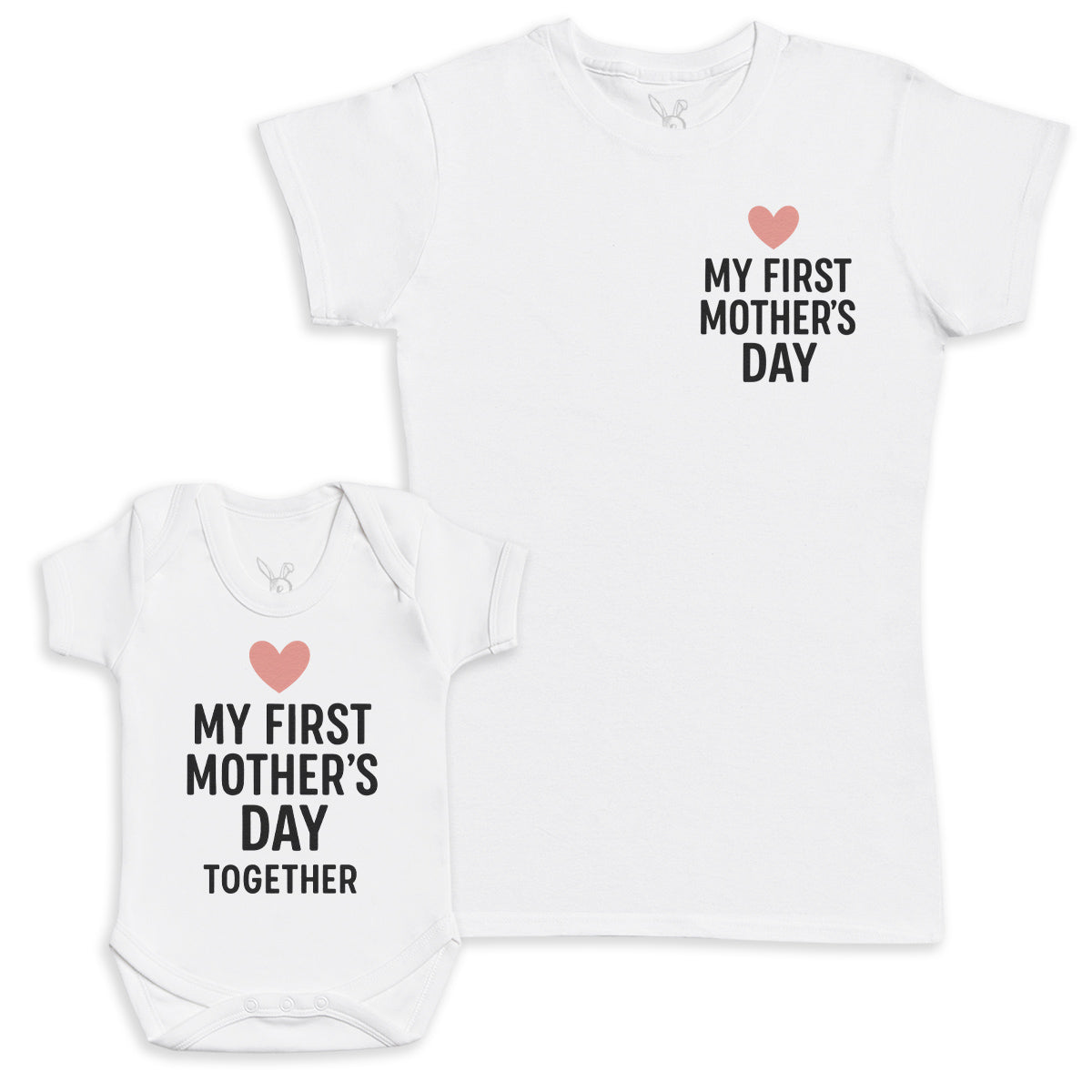 My First Mothers Day Together - Baby Gift Set - Baby Bodysuit Gift Set