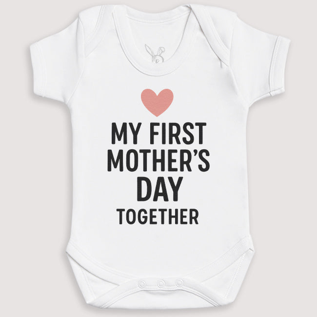 My First Mothers Day Together - Baby Gift Set - Baby Bodysuit Gift Set