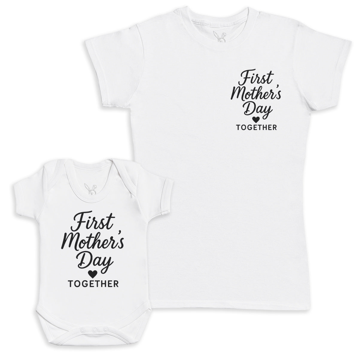 First Mothers Day Together - Baby Gift Set - Baby Bodysuit Gift Set