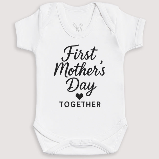 First Mothers Day Together - Baby Gift Set - Baby Bodysuit Gift Set