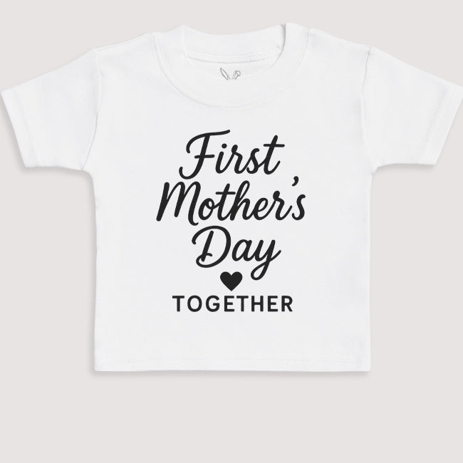 First Mothers Day Together - Baby Gift Set - Baby Bodysuit Gift Set
