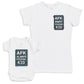 AFK Always Feeding Kid - Baby Gift Set - Baby Bodysuit Gift Set