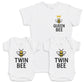 Twin Bee - Baby Gift Set - Baby Bodysuit Gift Set