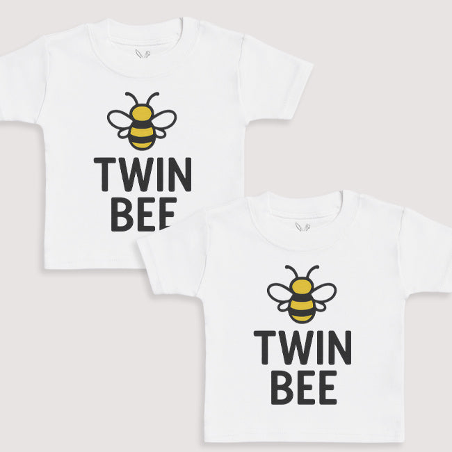 Twin Bee - Baby Gift Set - Baby Bodysuit Gift Set