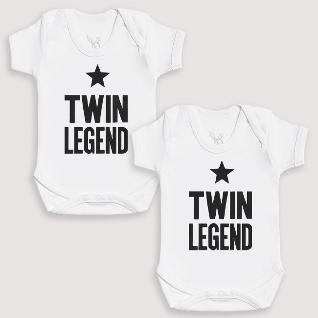 Twin Legend - Baby Gift Set - Baby Bodysuit Gift Set