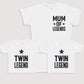 Twin Legend - Baby Gift Set - Baby Bodysuit Gift Set