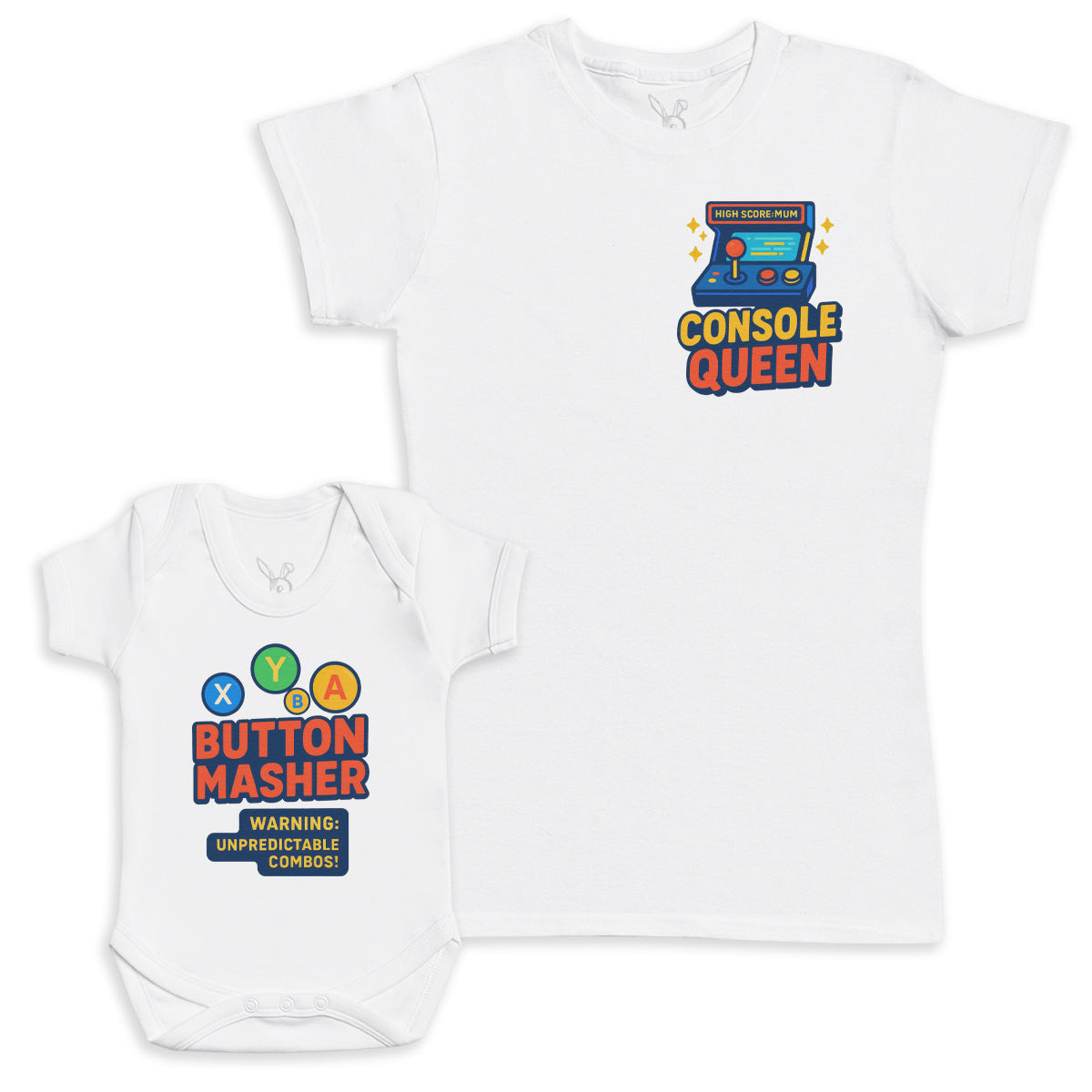 Button Masher - Baby Gift Set - Baby Bodysuit Gift Set