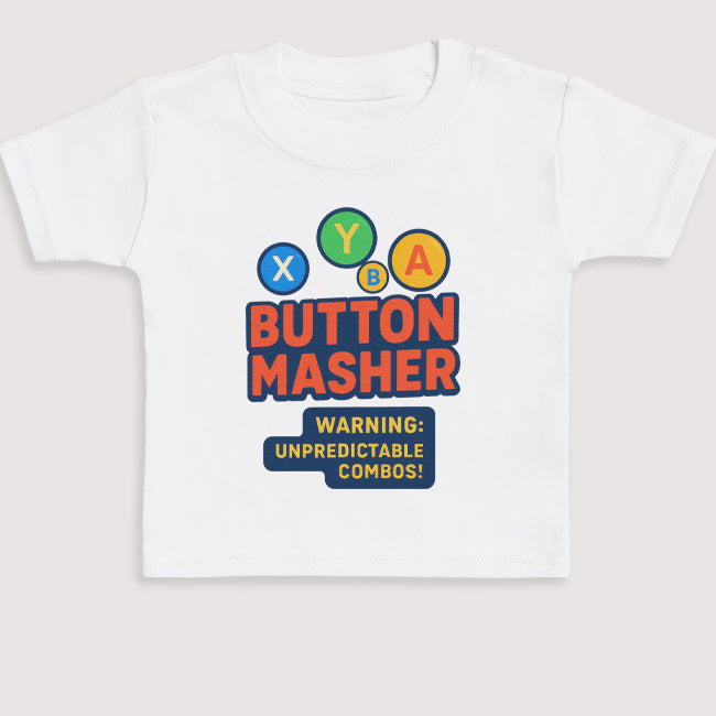 Button Masher - Baby Gift Set - Baby Bodysuit Gift Set
