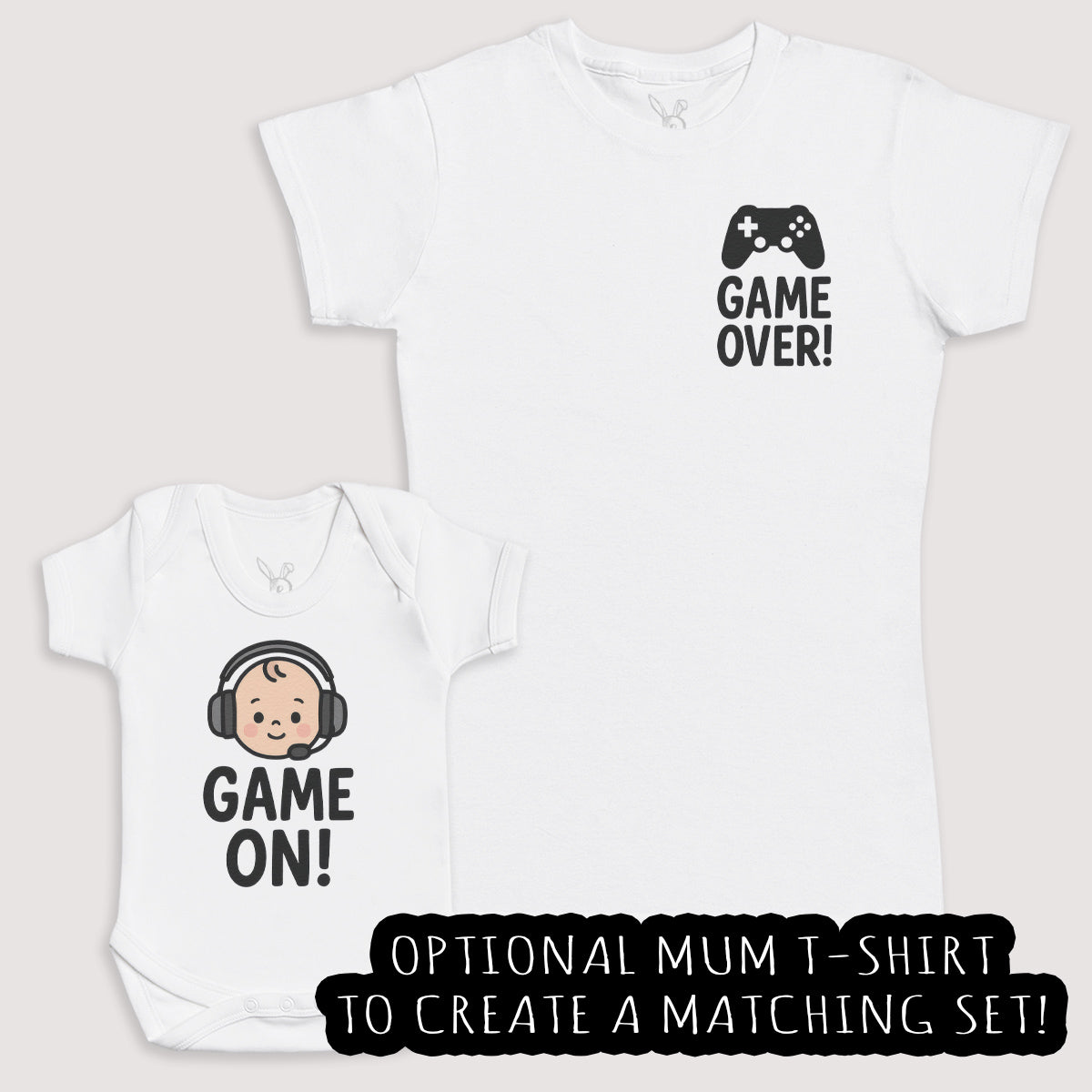 Game On - Baby Gift Set - Baby Bodysuit Gift Set