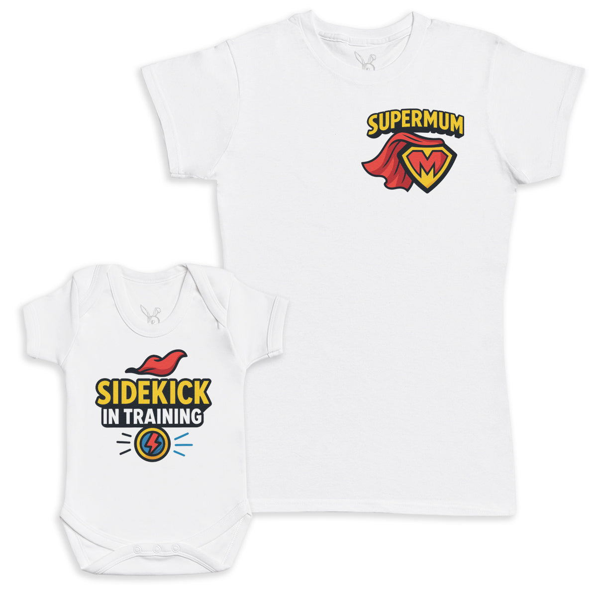 Sidekick In Training - Baby Gift Set - Baby Bodysuit Gift Set
