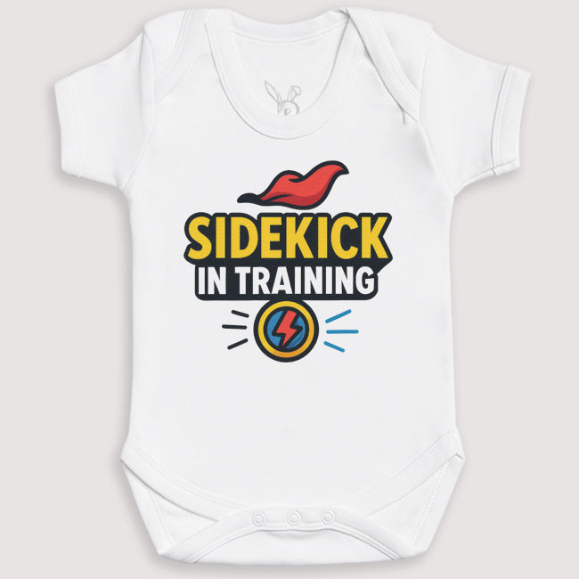 Sidekick In Training - Baby Gift Set - Baby Bodysuit Gift Set