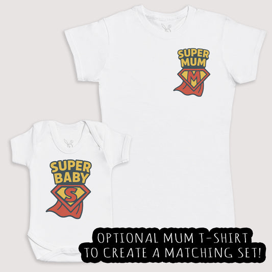 Super Baby - Baby Gift Set - Baby Bodysuit Gift Set
