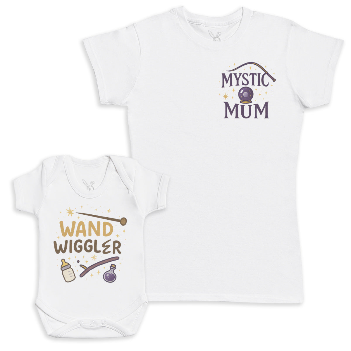 Wand Wiggler - Baby Gift Set - Baby Bodysuit Gift Set