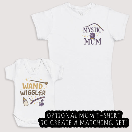 Wand Wiggler - Baby Gift Set - Baby Bodysuit Gift Set