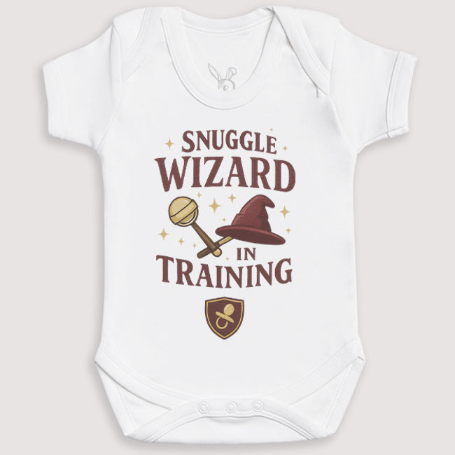 Snuggle Wizard In Training - Baby Gift Set - Baby Bodysuit Gift Set