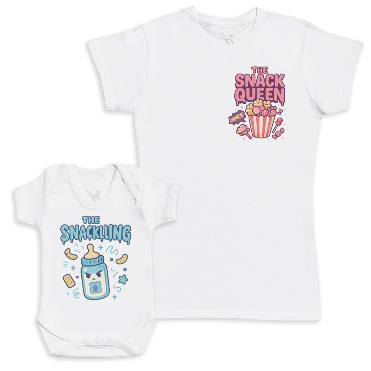 The Snackering - Baby Gift Set - Baby Bodysuit Gift Set