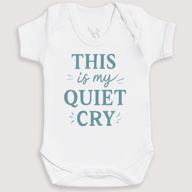 This Is My Quiet Cry - Baby Gift Set - Baby Bodysuit Gift Set