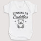 Running On Cuddles - Baby Gift Set - Baby Bodysuit Gift Set