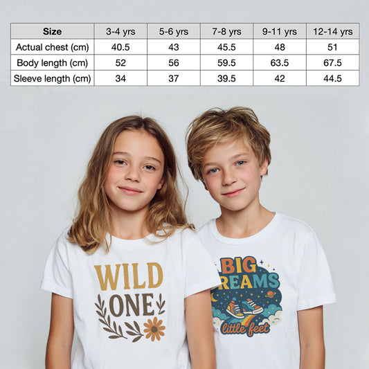 Happy Human - Kids T-Shirt 3 yrs to 14 yrs