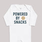 Powered By Snacks - Baby Bodysuit (Choice of Style)