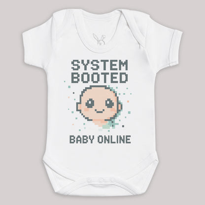 System Booted Baby Online - Baby Bodysuit (Choice of Style)