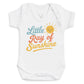 Little Ray Of Sunshine - Baby Bodysuit (Choice of Style)
