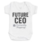 Future CEO Currenlty Napping - Baby Bodysuit (Choice of Style)