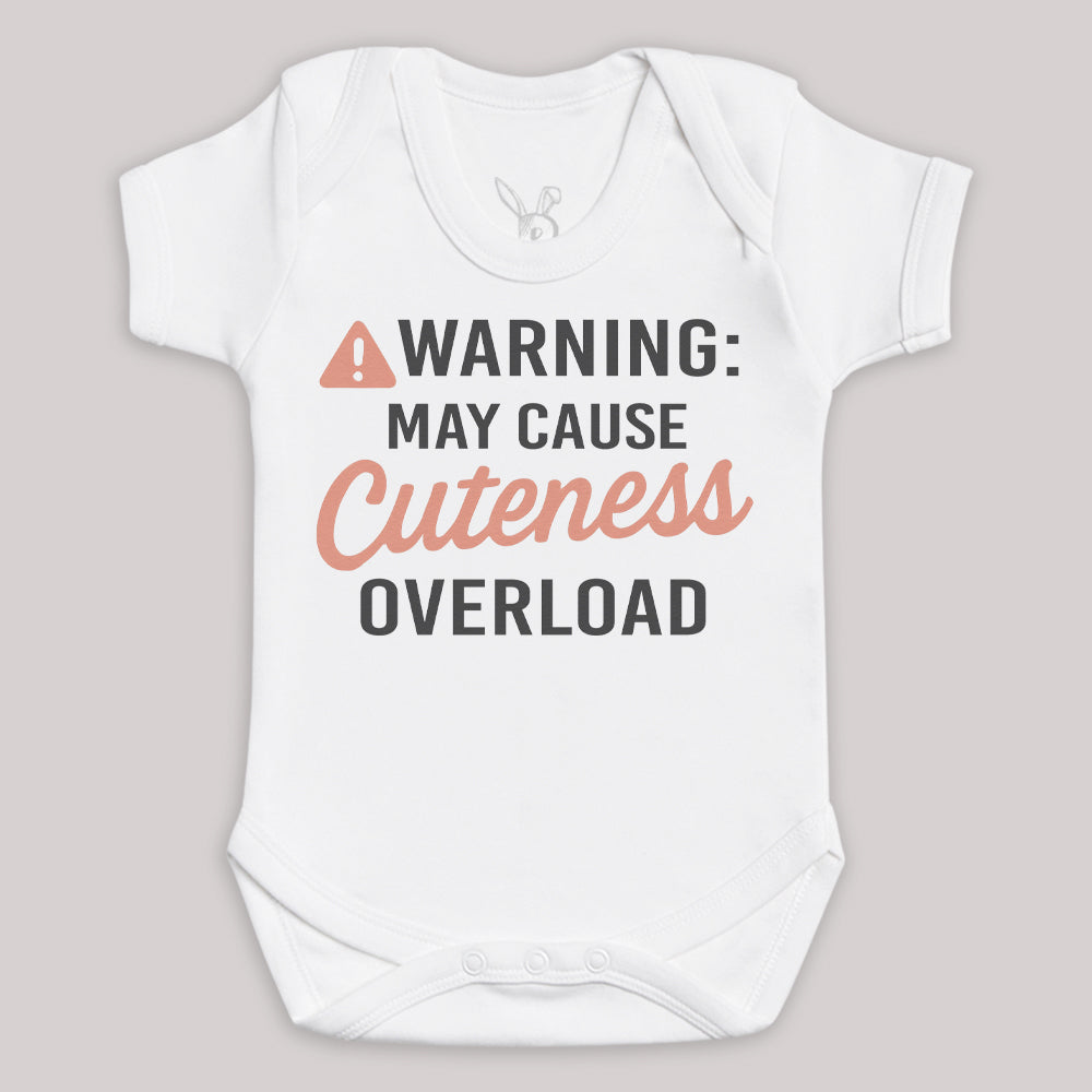 Warning may Cause Cuteness Overload - Baby Bodysuit (Choice of Style)