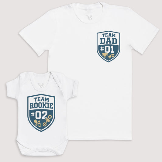 Team Rookie - Baby Gift Set - Baby Matching Gift Set