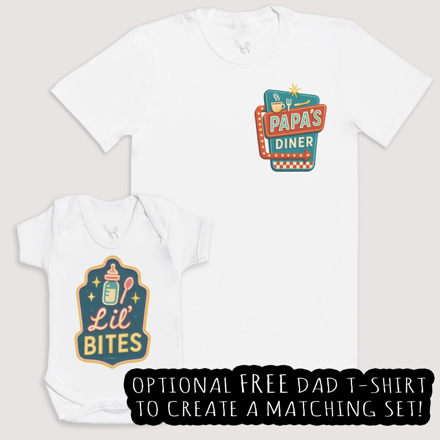 Lil Bites - Baby Gift Set - Baby Matching Gift Set