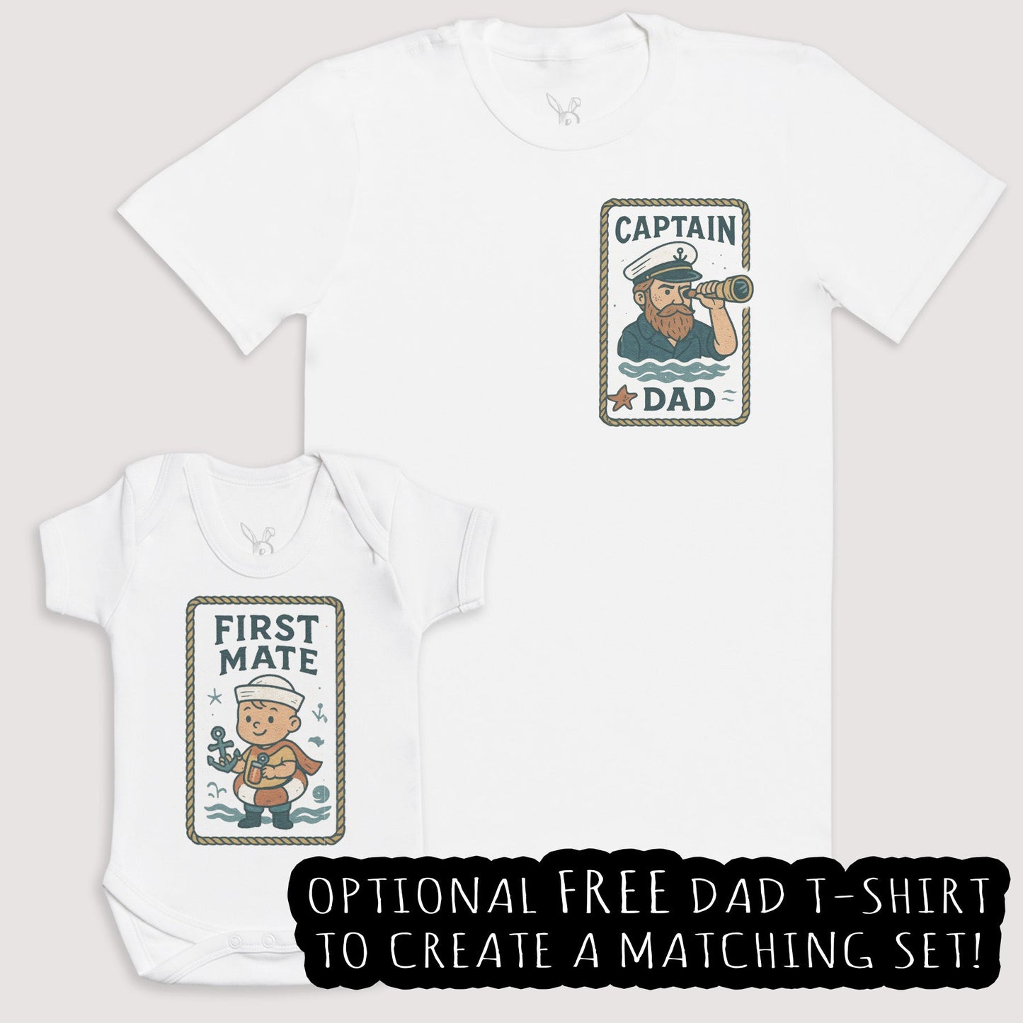First Mate - Baby Gift Set - Baby Matching Gift Set