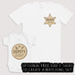 Deputy Teething With Authority - Baby Gift Set - Baby Matching Gift Set